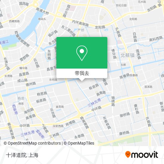 十泽道院地图