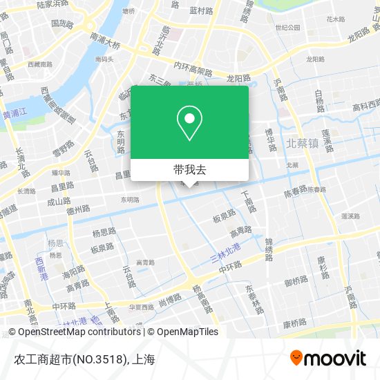 农工商超市(NO.3518)地图