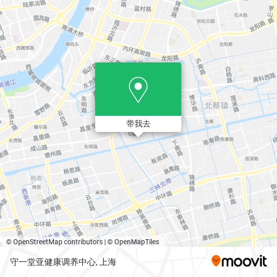 守一堂亚健康调养中心地图