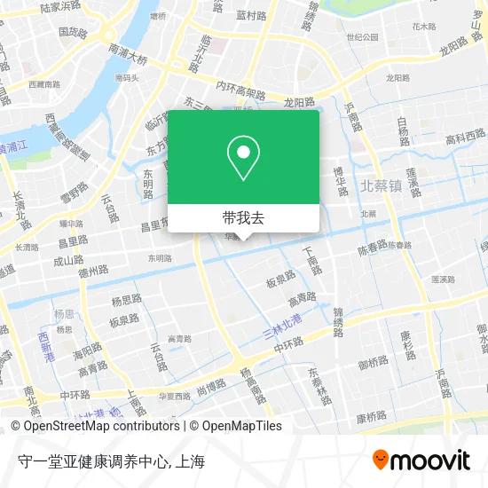 守一堂亚健康调养中心地图