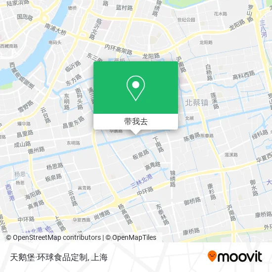 天鹅堡·环球食品定制地图
