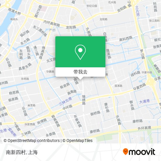 南新四村地图