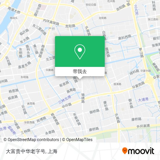 大富贵中华老字号地图