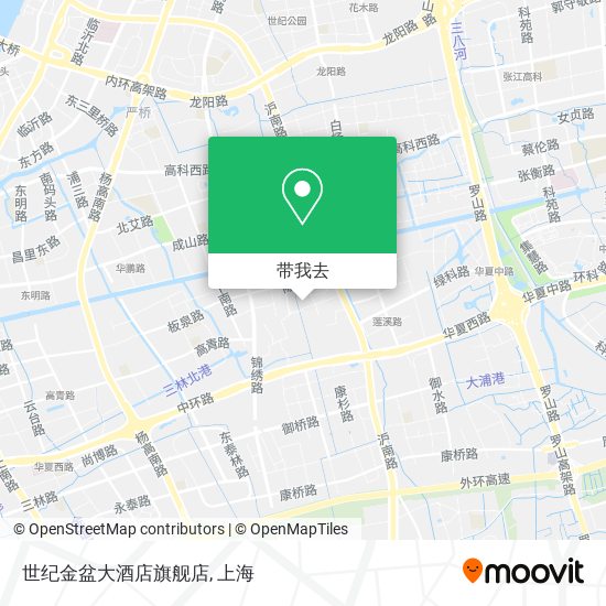 世纪金盆大酒店旗舰店地图