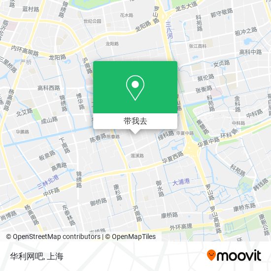 华利网吧地图
