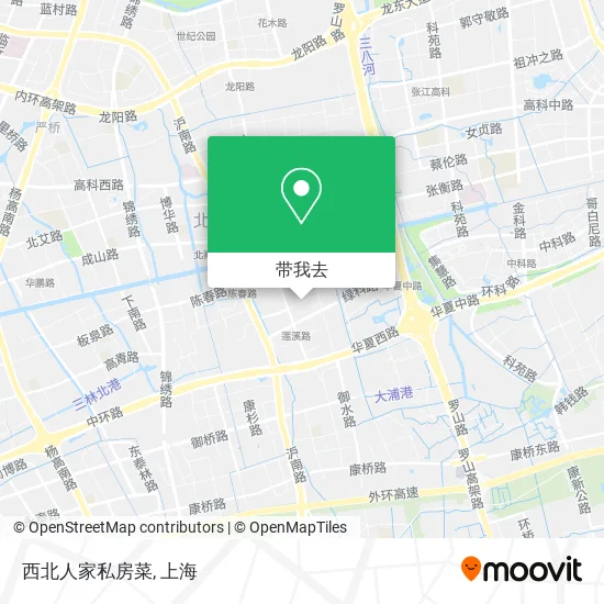 西北人家私房菜地图