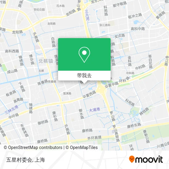 五星村委会地图