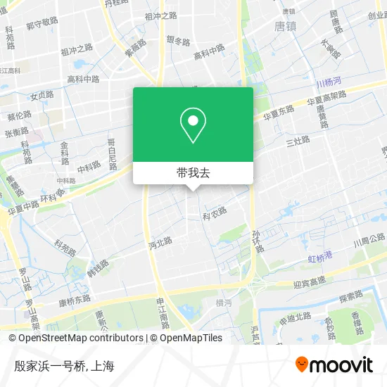 殷家浜一号桥地图