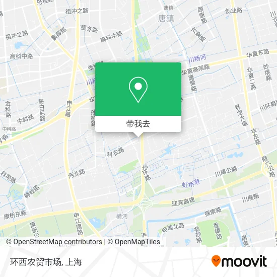 环西农贸市场地图