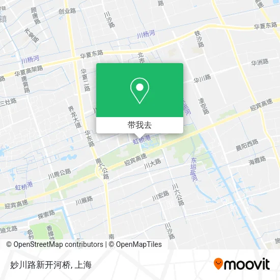 妙川路新开河桥地图