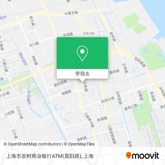 上海市农村商业银行ATM(晨阳路)地图