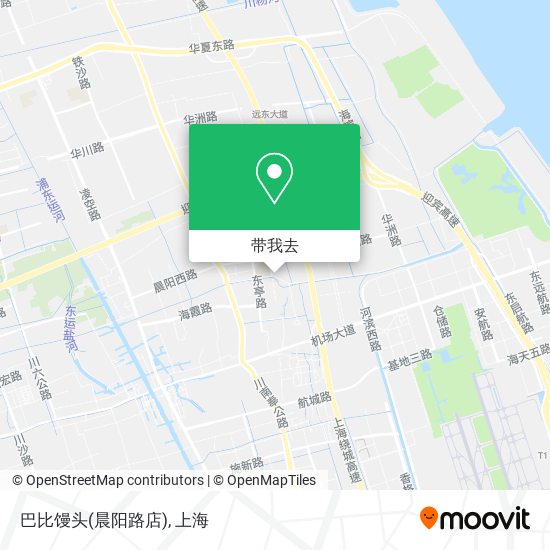 巴比馒头(晨阳路店)地图