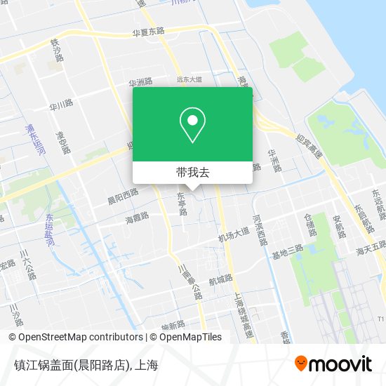 镇江锅盖面(晨阳路店)地图