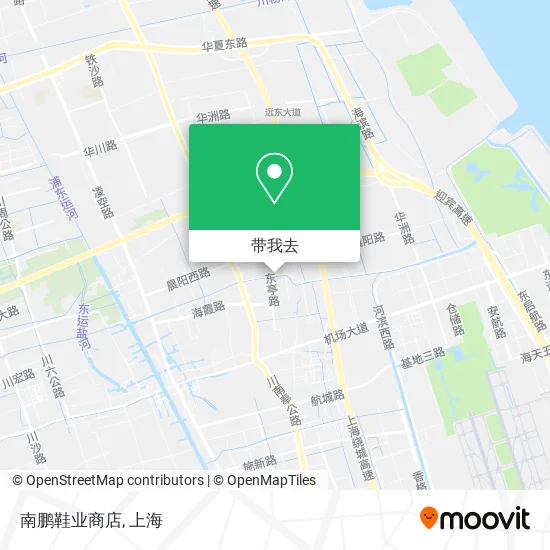 南鹏鞋业商店地图