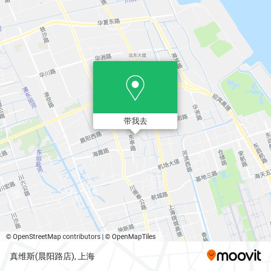 真维斯(晨阳路店)地图