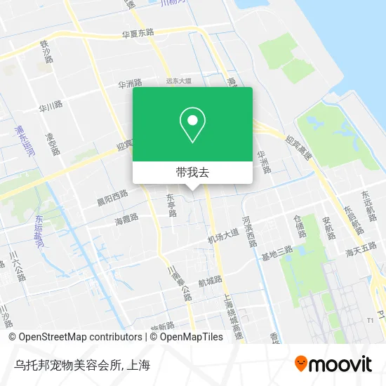 乌托邦宠物美容会所地图