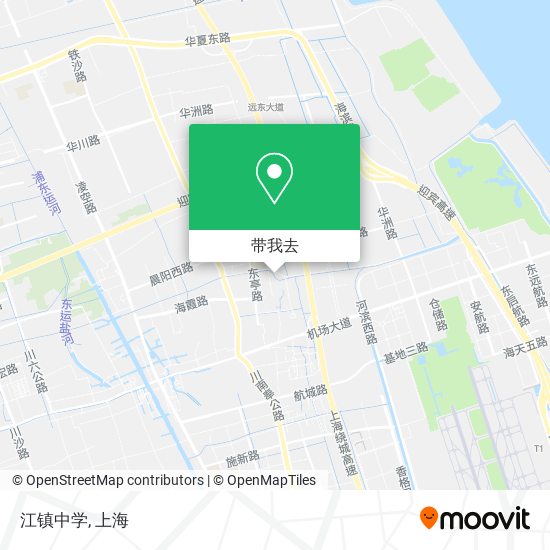 江镇中学地图