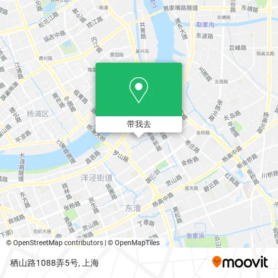 栖山路1088弄5号地图