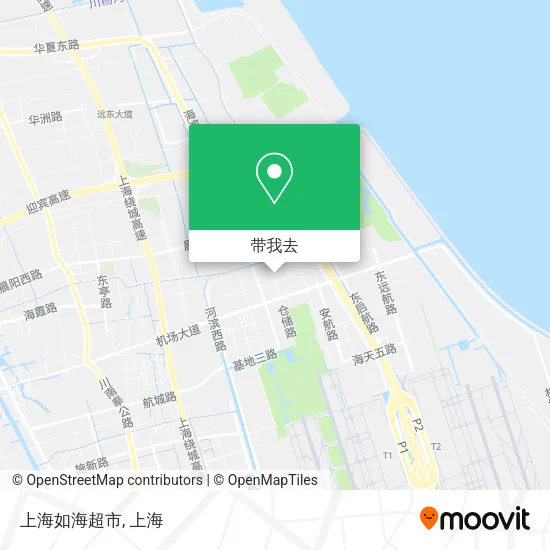 上海如海超市地图