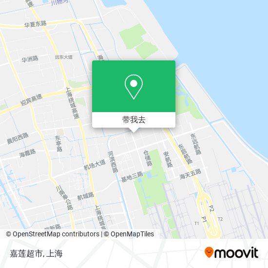 嘉莲超市地图