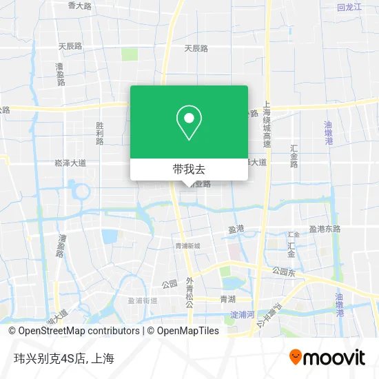 玮兴别克4S店地图