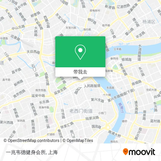一兆韦德健身会所地图