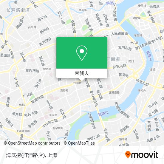 海底捞(打浦路店)地图