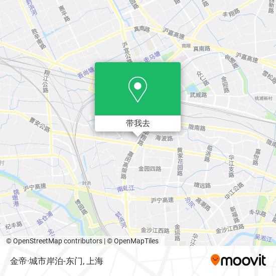 金帝·城市岸泊-东门地图