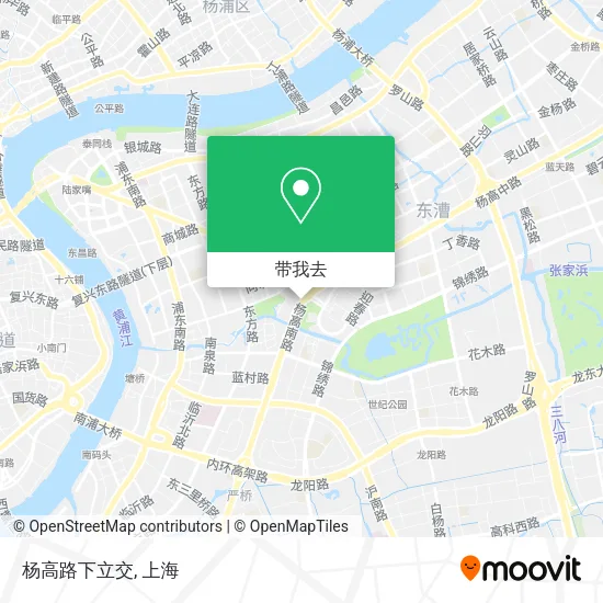 杨高路下立交地图