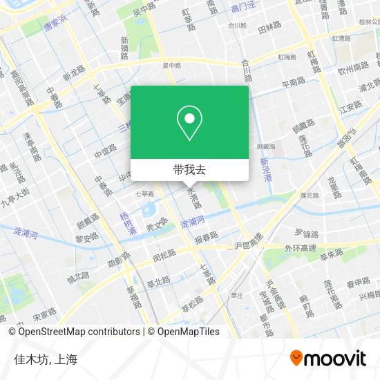 佳木坊地图