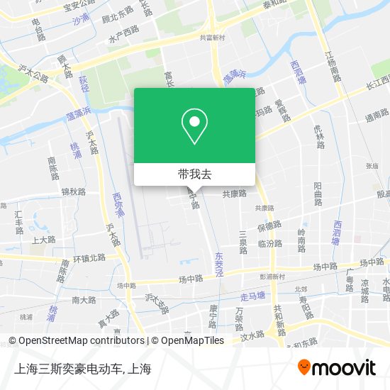 上海三斯奕豪电动车地图