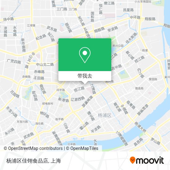 杨浦区佳翎食品店地图