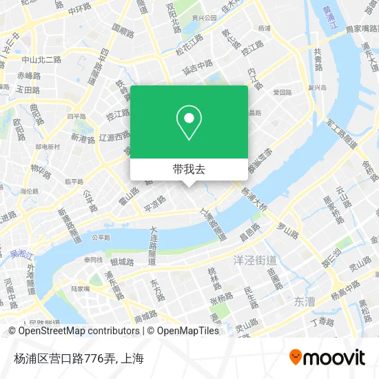 杨浦区营口路776弄地图