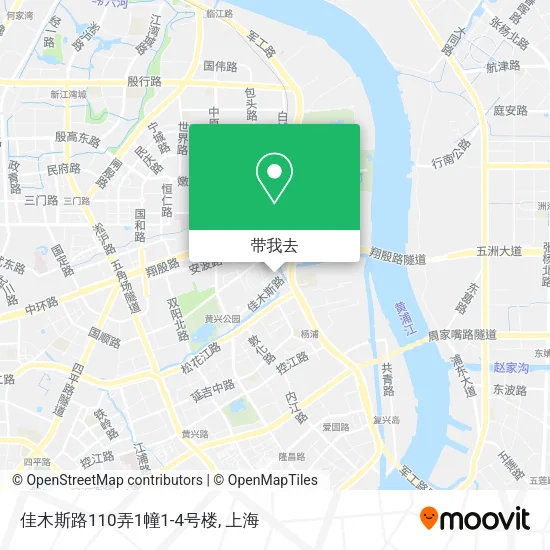 佳木斯路110弄1幢1-4号楼地图
