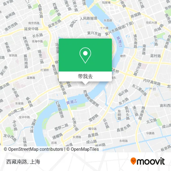 西藏南路地图