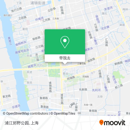 浦江郊野公园地图