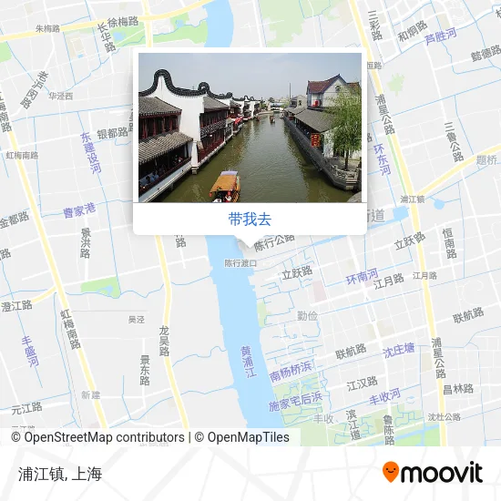 浦江镇地图