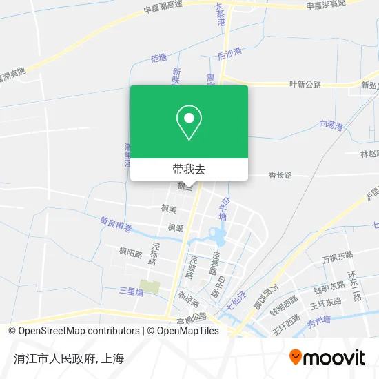 浦江市人民政府地图