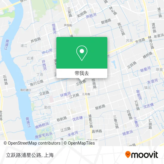 立跃路浦星公路地图