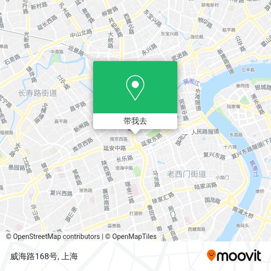 威海路168号地图