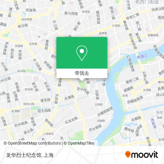 龙华烈士纪念馆地图