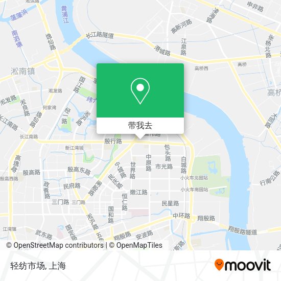 轻纺市场地图