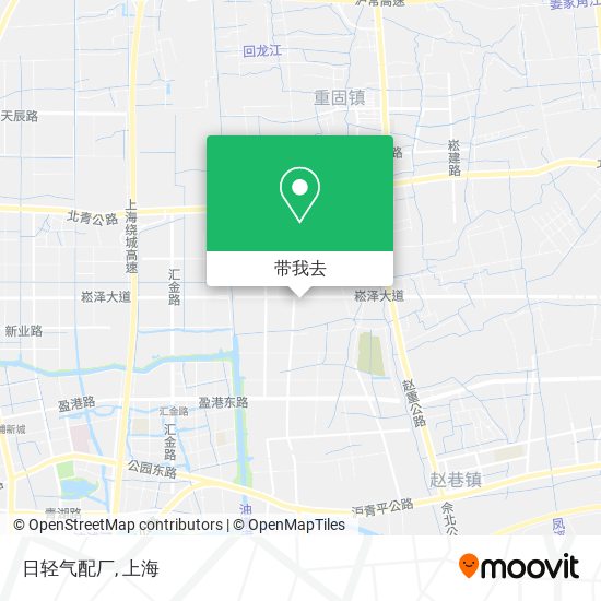 日轻气配厂地图