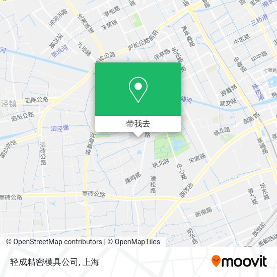 轻成精密模具公司地图