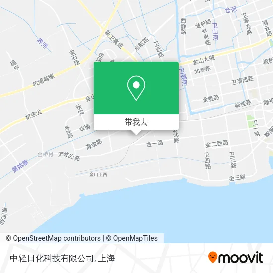 中轻日化科技有限公司地图