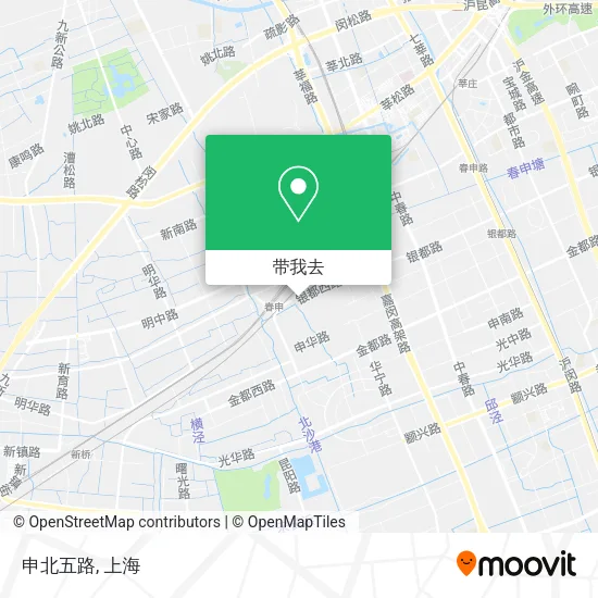 申北五路地图