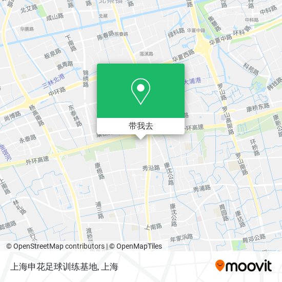 上海申花足球训练基地地图