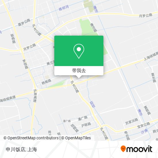 申川饭店地图