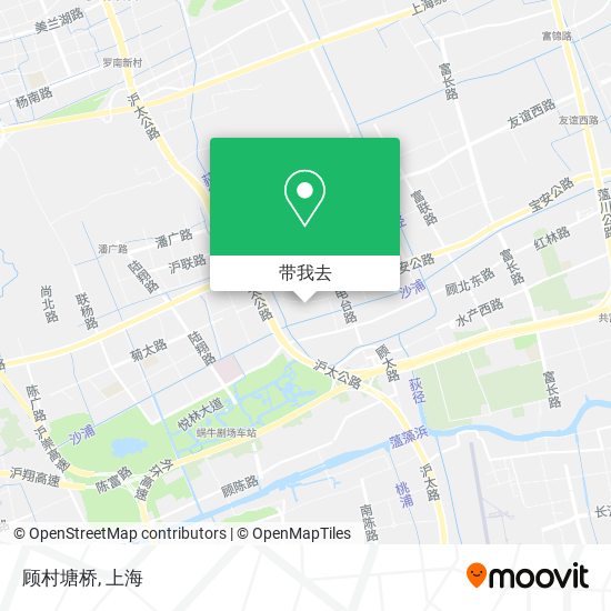顾村塘桥地图