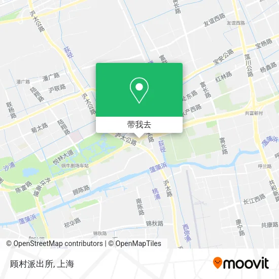 顾村派出所地图